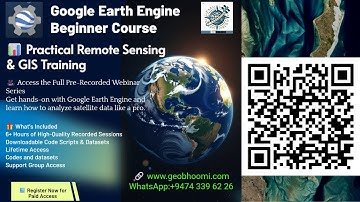 Introduction to Google Earth Engine, Why we should learn GEE #gee #webinarseries #satellite