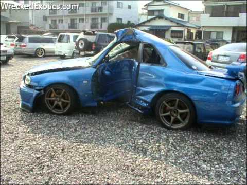 SKYLINE, SUPRA AND 3000GT CRASHES - photos - YouTube