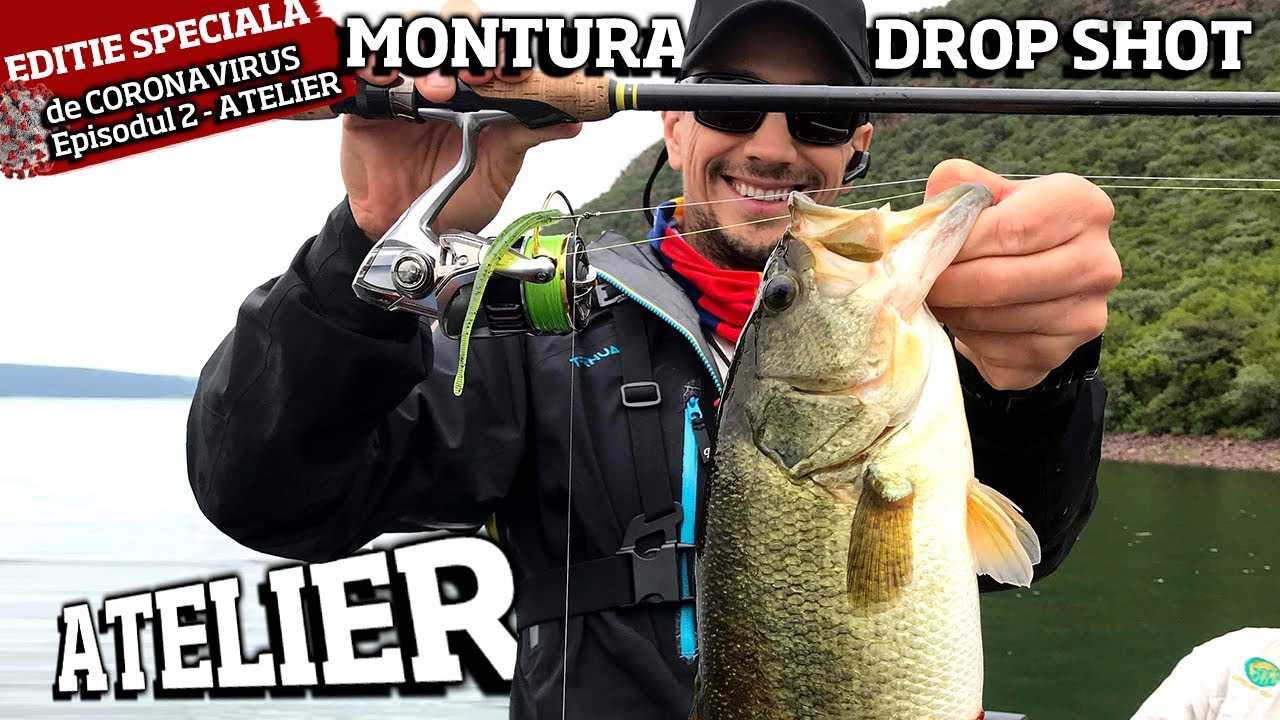 DROP SHOT, montura pentru SALAU si BIBAN -  ATELIER, TUTORIAL. 
