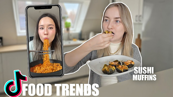 Ich esse 7 Tage virale TIKTOK FOOD Trends🍜