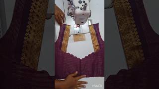 Beautiful Backneck Blouse Design 😍#motivation #vedashvidesigner