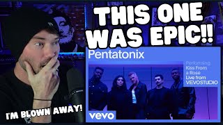 Metal Vocalist First Time Reaction - Pentatonix - Kiss From A Rose (Live Performance)