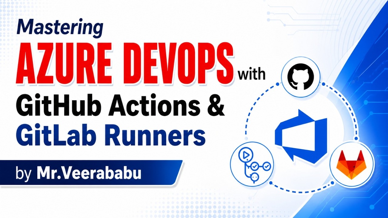 Naresh i Technologies Hosts Live Stream on Azure DevOps, GitHub Actions, and GitLab Runners