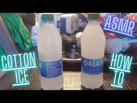 TUTORIAL ICE COTTON, INSTANT ICE, ICE SLUSH ???? ICE MANGIARE ASMR ???? COME VIDEO ???? RELAX SUONI