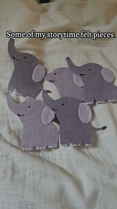 Part 1 of storytime felt pieces. #librarians  #feltdiy  #storytimeforkids  #flannel #askalibrarian