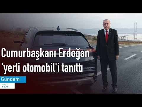 Cumurbaşkanı Erdoğan 'yerli otomobil'i tanıttı
