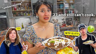 I TRIED COOKING ~hEaLtHy~ MEXICAN FOOD FOR MY PICKY AMERICAN FAMILY *HORRIBLE IDEA🤣* + PURO CHISME!