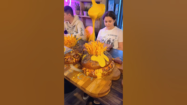 IMPOSSIBLE de finir ces burgers géants 😲