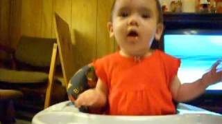 Sierra Eating Peach Cobbler Pt1 05262009