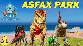 Bienvenue dans mon zoo de Dinosaures ! Ark ASFAX PARK 1