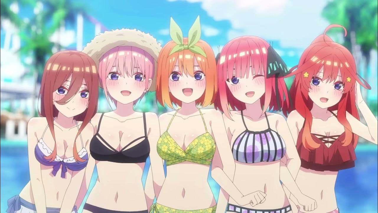 Gotoubun no Hanayome ganha novo vídeo promocional - Anime United