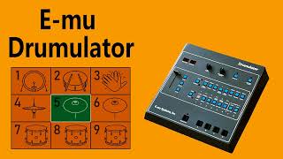 Youtube E-mu Drumulator Drum Machine 🎵