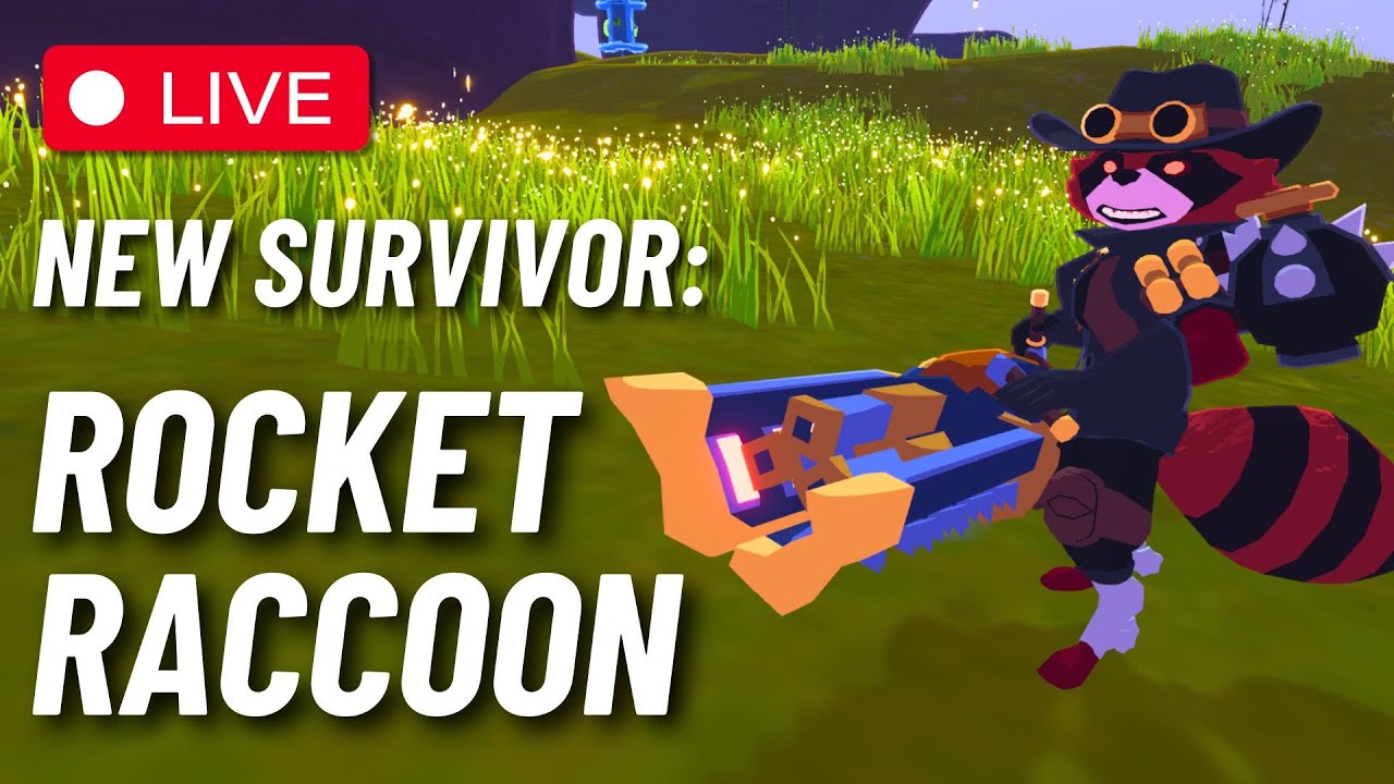 ROCKET RACCOON IN RISK OF RAIN 2 - YouTube