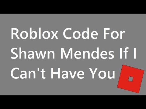 Shawn Mendes Roblox Codes And Ids Youtube - 