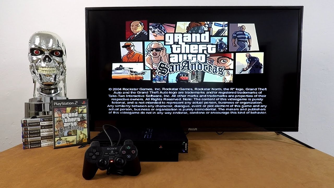 Playstation 2 - GTA Grand Theft Auto San Andreas (part 1 of 4