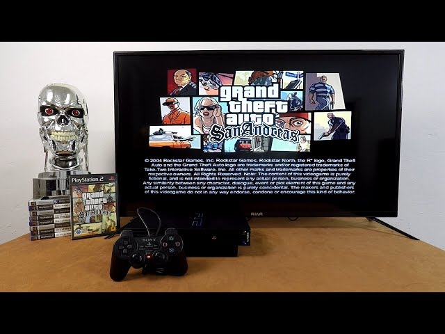  Grand Theft Auto San Andreas for Playstation 2 : Video Games