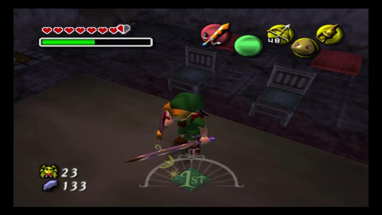 Zelda Majora's Mask How to get Giant Wallet in Oceanside Spider House