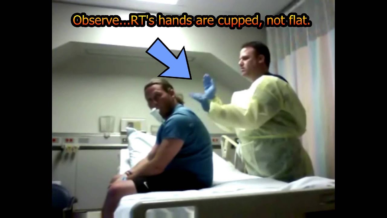 Chest Percussion and Drainage demonstration YouTube