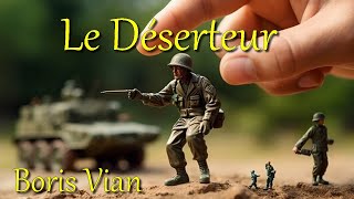 Le Déserteur - Boris Vian (French + English lyrics)