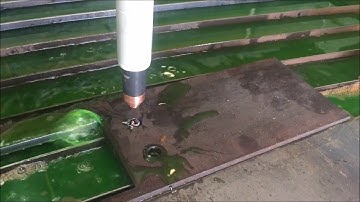 CNC Plasma Cuting  .375" Mild Steel with Hypertherm Powermax 65 - SQUICKMON