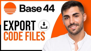 How to Export Code Files from Base44 | Export Project as ZIP 2025