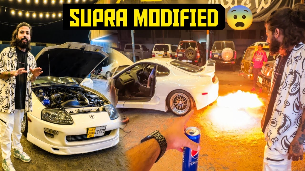 Socha Nahi Tha Apni Supercar Supra MK4 Aisi Modify Hogai Dubai Mai 😱