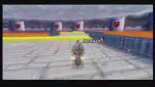 Mario Kart Wii - Expert Staff Ghost - GBA Bowser Castle 3
