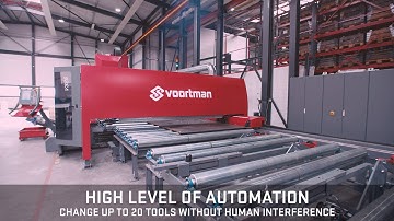Voortman V325 | Automatic 20-fold toolchanger
