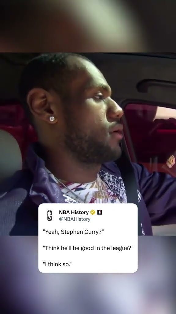 LeBron knew Steph Curry would be nice in the NBA ? The two legends face off again on Christmas Day