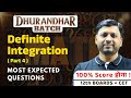 Definite Integration Part 4 | 12th Science Maths | Dhurandhar Batch | RK SIR | Board + CET