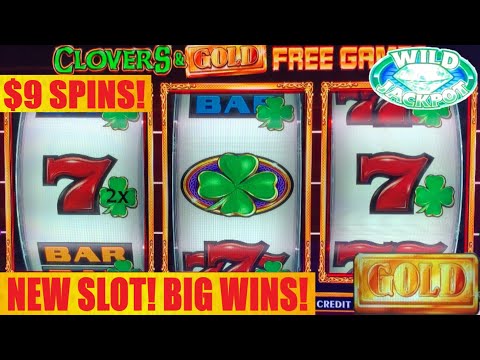 FIND THIS NEW 3 REEL SLOT NOW! Awesome! Wobble screens! Big wins! Clovers & Gold + Diamond Power!