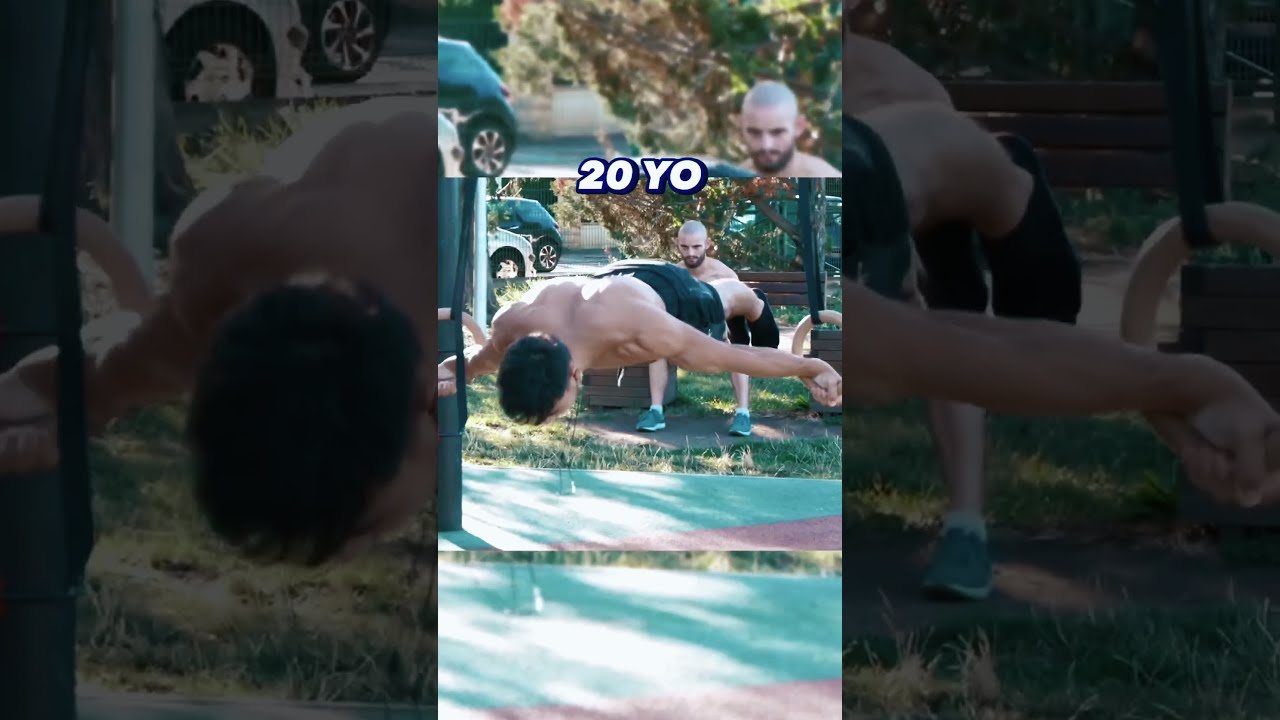 INSANE Calisthenics Transformation From A Man To A God edit  shorts