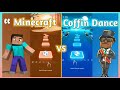 Tiles Hop - Minecraft Theme Song vs Coffin Dance Meme. V Gamer