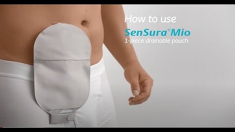 How to use SenSura® Mio 1-piece drainable pouch