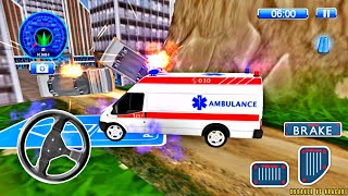 Crazy Ambulance Emergency Rescue - Offroad Ambulance Driving - Best Android Gameplay screenshot 2