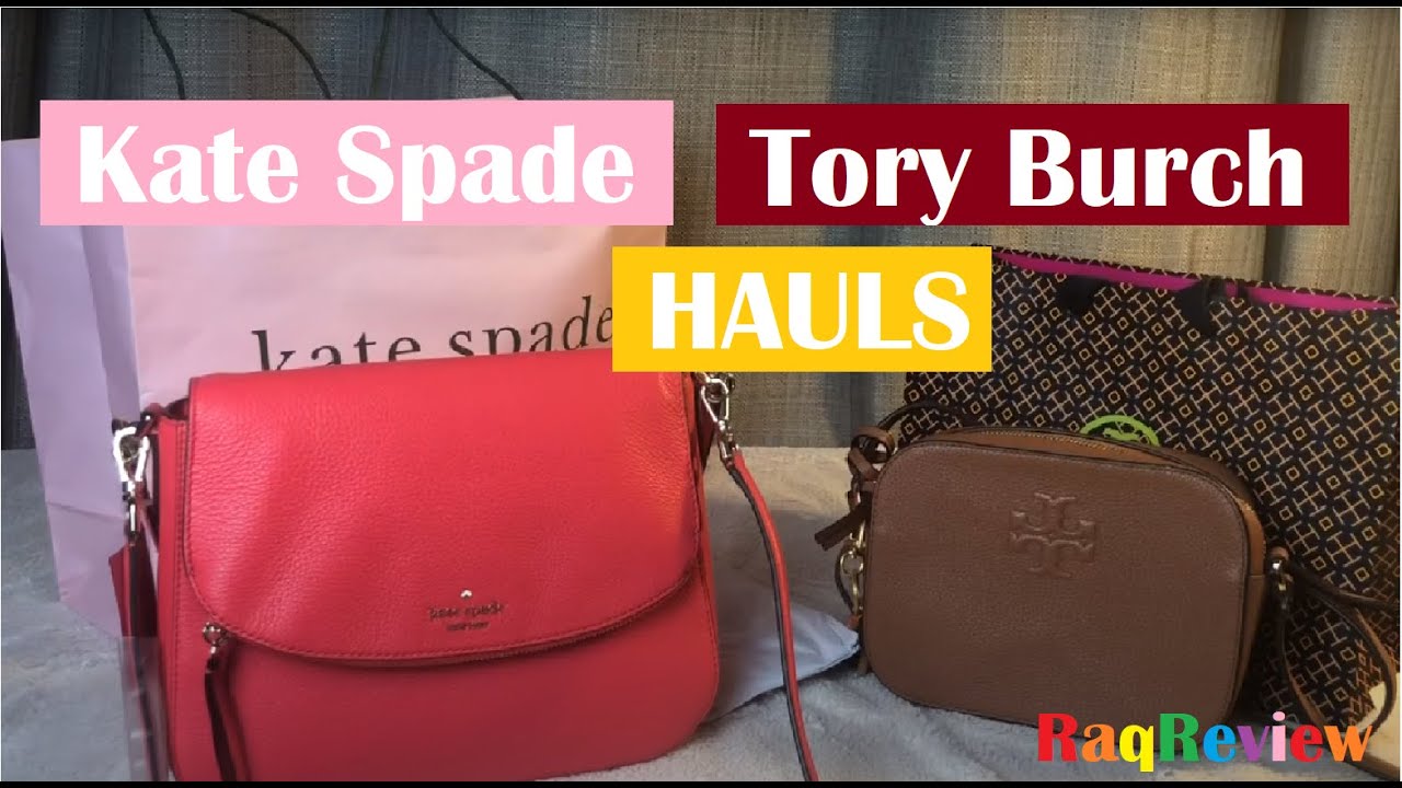 KATE SPADE and TORY BURCH HAULS - Chester Street Miri & Tory Burch Camera  Bag with RaqReview - YouTube