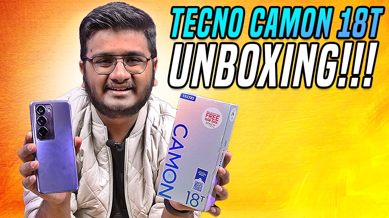 Tecno Camon 18T Unboxing | Selfie Selfie Kheltay Hain - YouTube