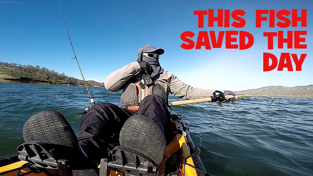 This fish SAVED The Day: Windy Day Kayak Fishing Tips 