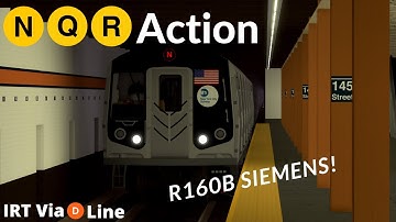 N,Q,R R46/R160 Alstom/ Siemens Action C Via D Line Roblox.