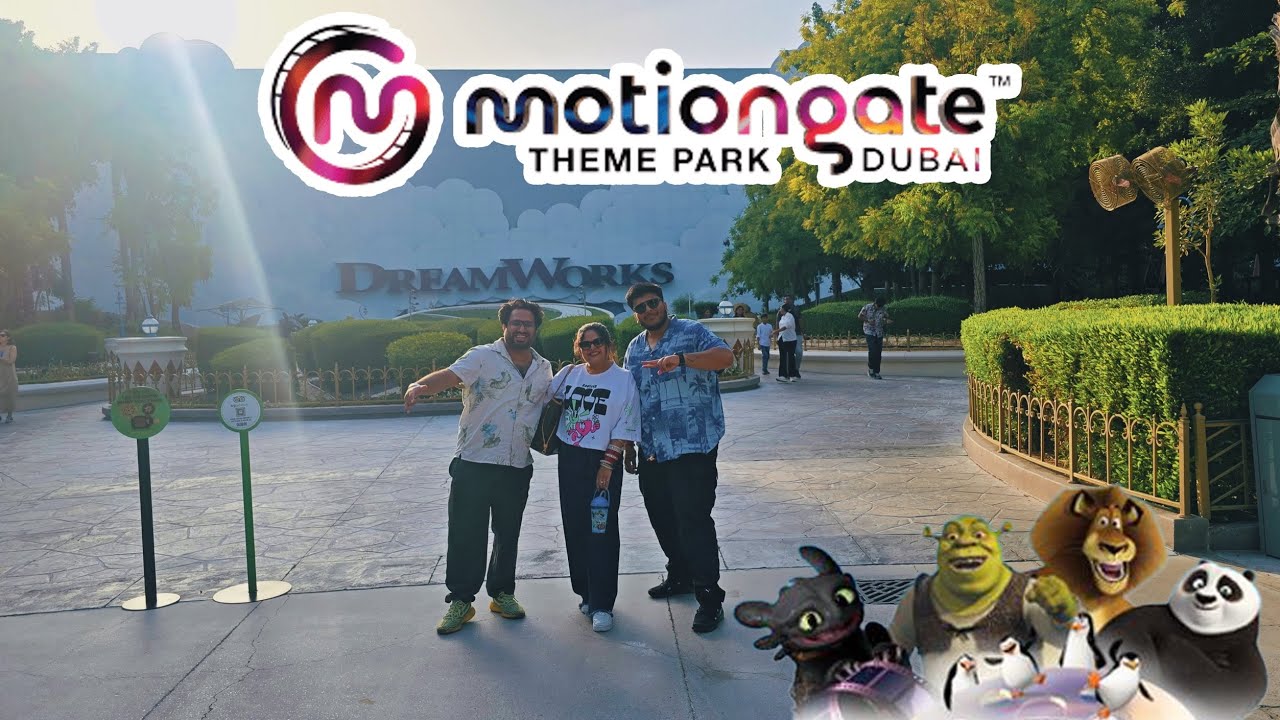 Motiongate Dubai Theme Park | Reviewing the Empty Theme Park of Dubai