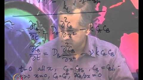 Mod-01 Lec-24 GLR-5: Transition to Instantaneous reaction; Reaction regimes