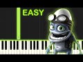 Crazy frog  axel f  easy piano tutorial