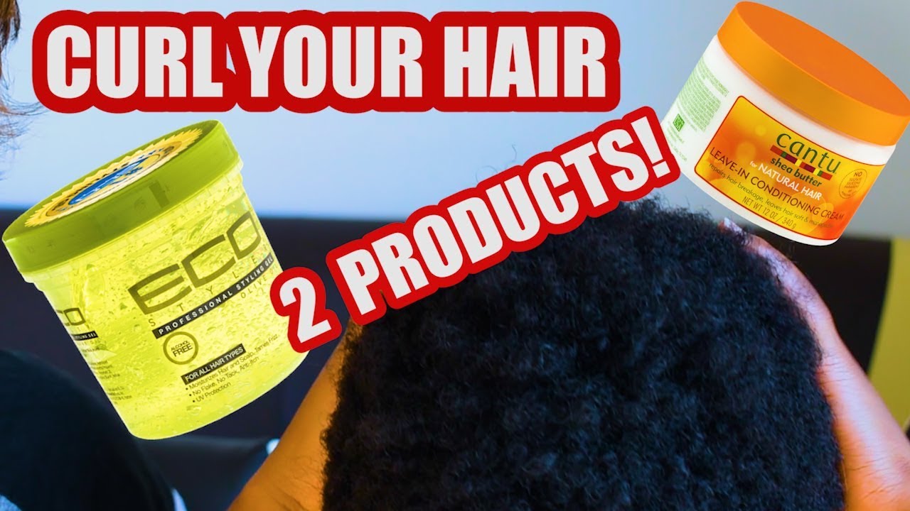 How To Curl Short Natural Hair! - YouTube