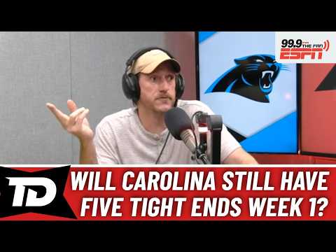 Carolina Panthers GM Dan Morgan discusses why they kept five tight ends
