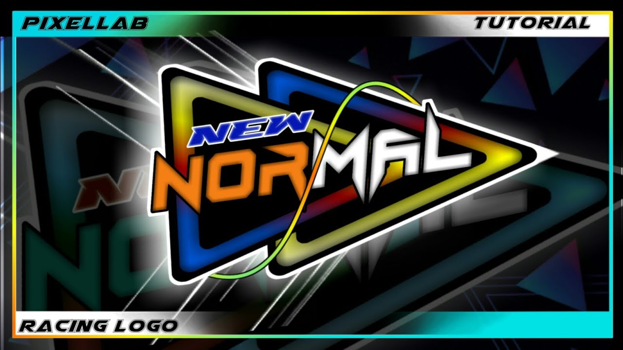 Pixelab Racing new normal logo || tutorial cara membuat logo racing di pixellab part 2 ...