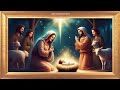 Nativity Scene with Mary &amp; Joseph | Artwork | Christmas Background | Screensaver 4K | No Sound Video