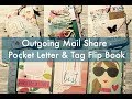 Outgoing Mail Share - Pocket Letter & Tag Flipbook | Melus Makes