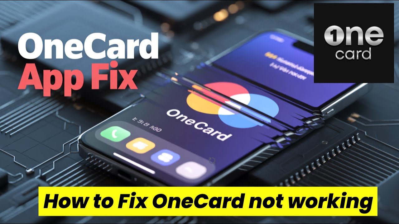 OneCard App Not Working? Fix It Fast! - YouTube