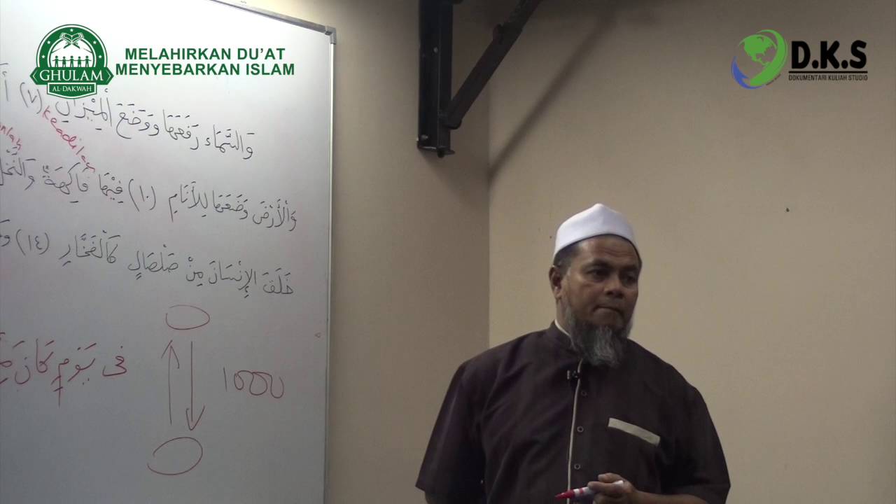 21Sept2016|Ustaz Abd Muein Abd Rahman||Surah Ar Rahman Ayat 7 16