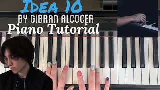 Idea 10 by Gibran Alcocer - Easy Piano Tutorial